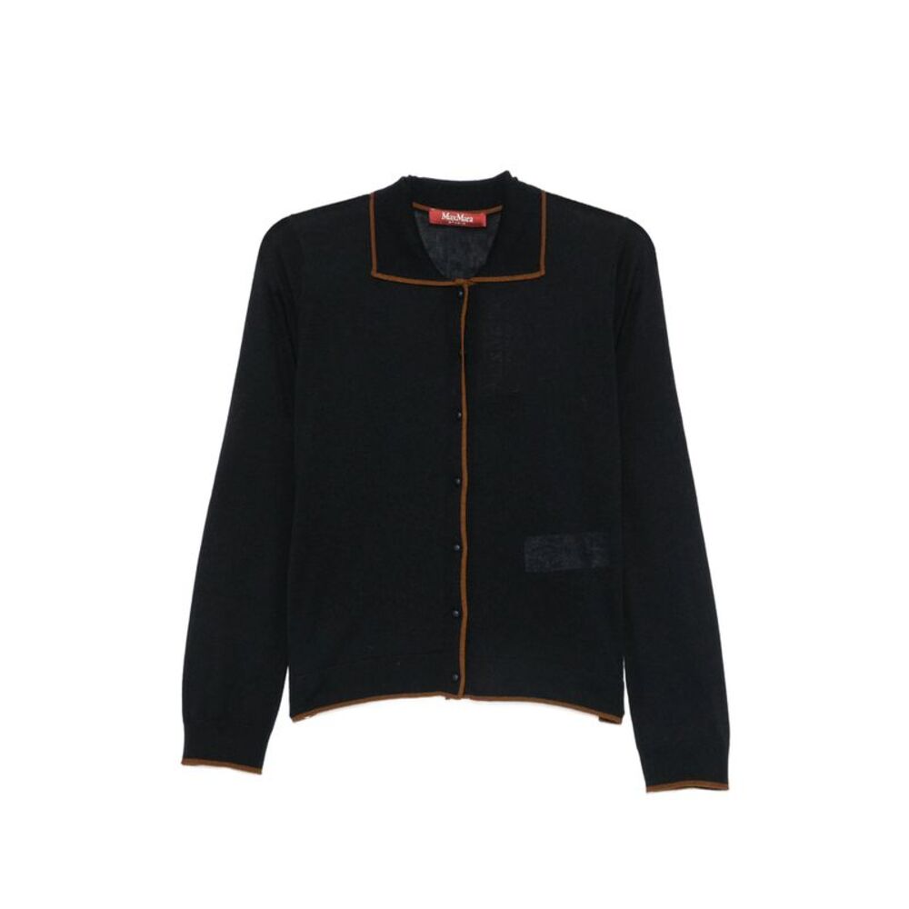 Max Mara Studio Black Tops - Cardigans Women
